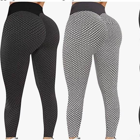 Amazon Pants - 🐠 2 for $16 Grey TikTok leggings